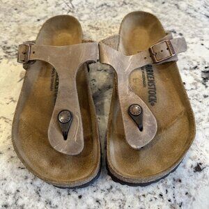 Gizeh Oiled Leather Sandals